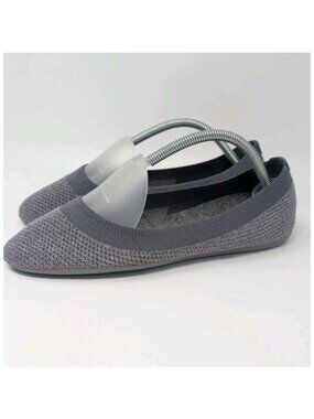 Allbirds Tree Breezers Ballet Flat shoes Women's Size 10 Eco-Friendly Knit gray